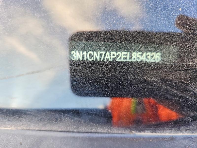 2014 Nissan Versa მანქანა იყიდება აუქციონზე, vin: 3N1CN7AP2EL854326, აუქციონის ნომერი: 71039456
