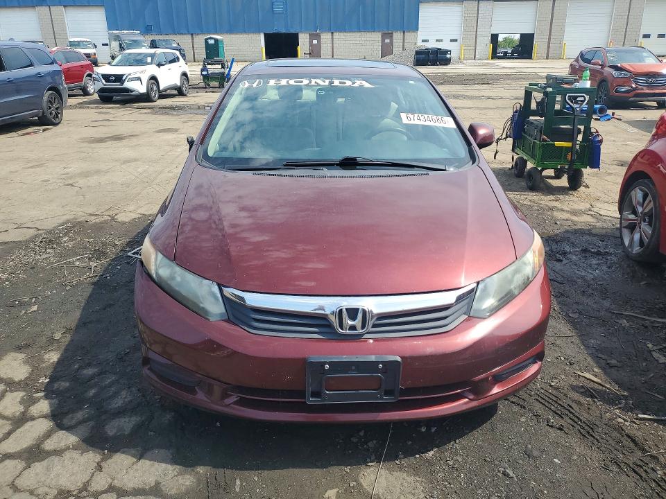 Продаж на аукціоні авто 2012 Honda Civic, vin: 19XFB2F81CE098013, номер лоту: 67434686