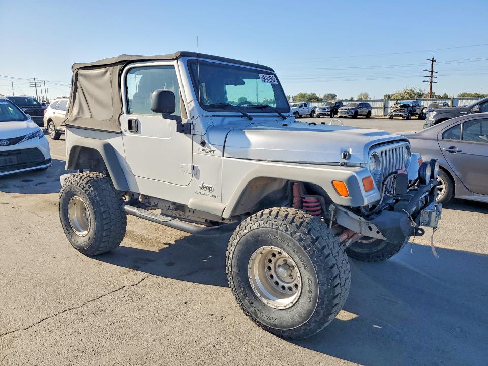 Продажа на аукционе авто 2005 Jeep Wrangler Sport 2d Su, vin: 1J4FA49S85P360774, номер лота: 68141586