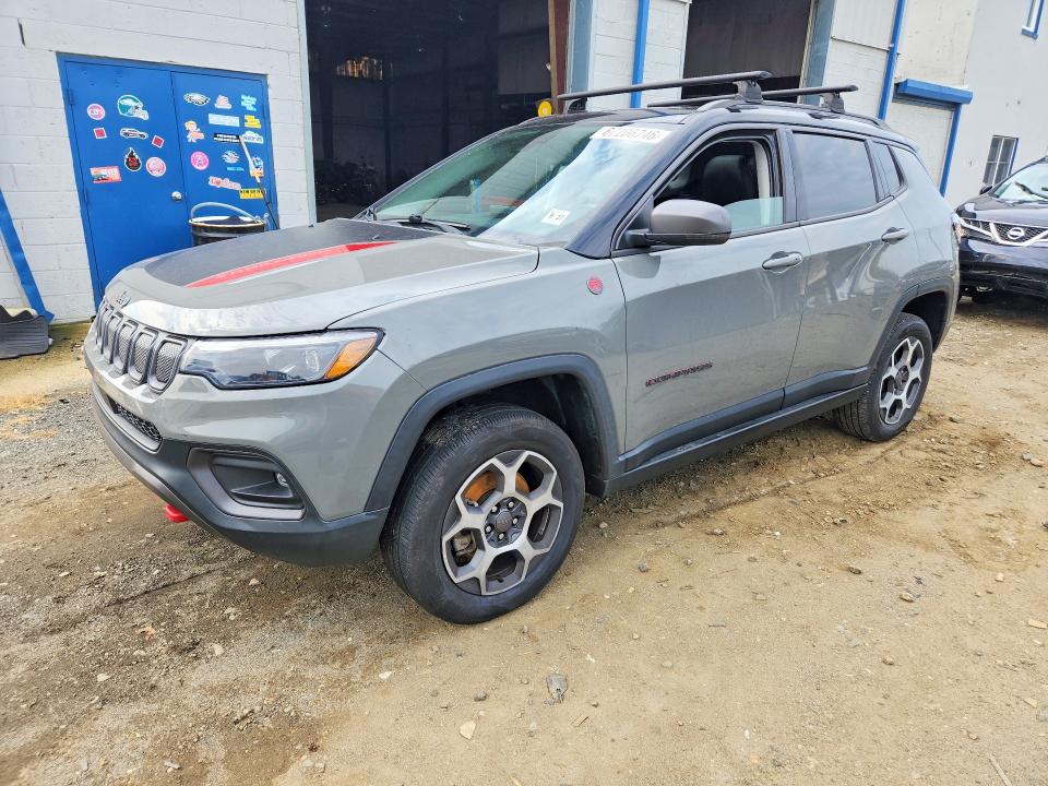 2022 Jeep Compass მანქანა იყიდება აუქციონზე, vin: 3C4NJDDB4NT128290, აუქციონის ნომერი: 67206746