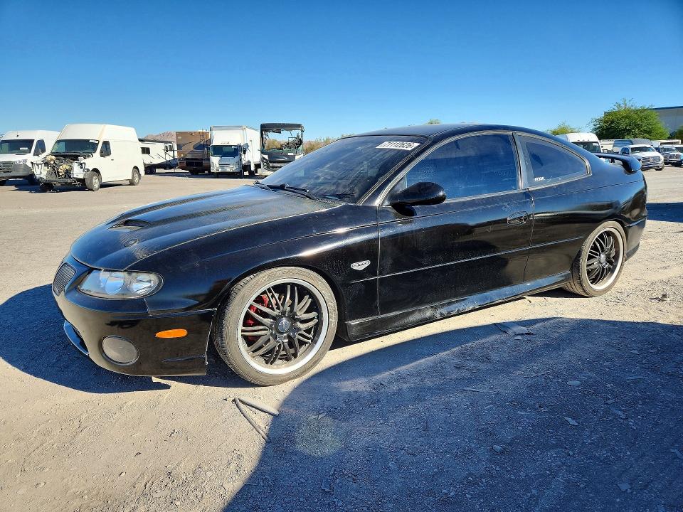 71112626 :رقم المزاد ، 6G2VX12G54L254736 vin ، 2004 Pontiac Gto مزاد بيع