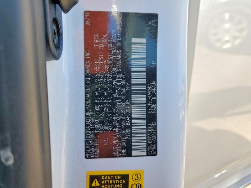 Aukcja sprzedaży 2015 Lexus Rx, vin: 2T2BC1BA4FC004185, numer aukcji: 68977596