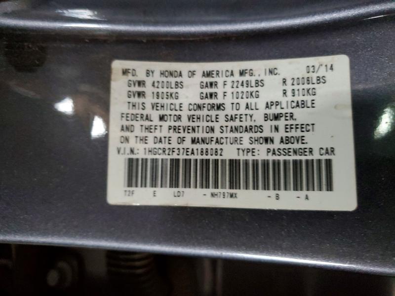 Продаж на аукціоні авто 2014 Honda Accord, vin: 1HGCR2F37EA188082, номер лоту: 68703616