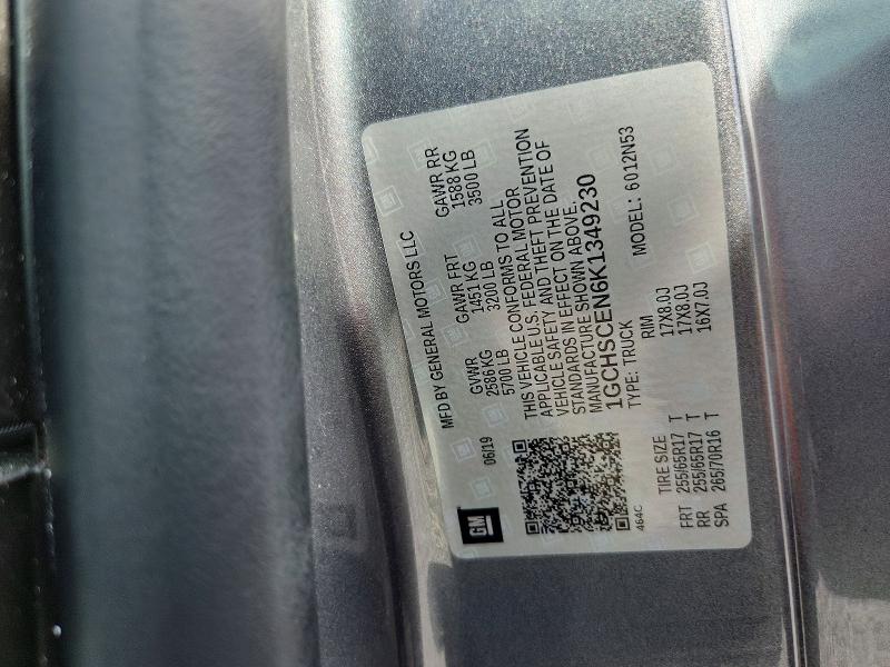 Продаж на аукціоні авто 2019 Chevrolet Colorado, vin: 1GCHSCEN6K1349230, номер лоту: 70009956