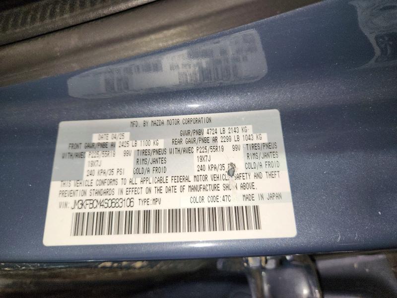 2025 Mazda Cx-5 მანქანა იყიდება აუქციონზე, vin: JM3KFBCM4S0683106, აუქციონის ნომერი: 71142626