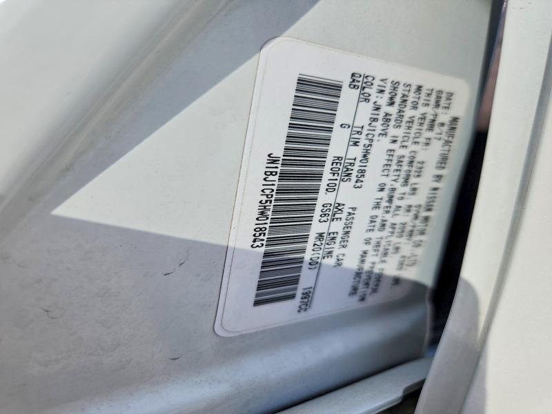 67475956 :رقم المزاد ، JN1BJ1CP5HW018543 vin ، 2017 Nissan Rogue Sport مزاد بيع