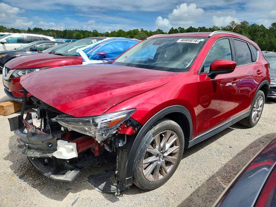 Продаж на аукціоні авто 2021 Mazda Cx 5, vin: JM3KFBAYXM0442224, номер лоту: 66989016