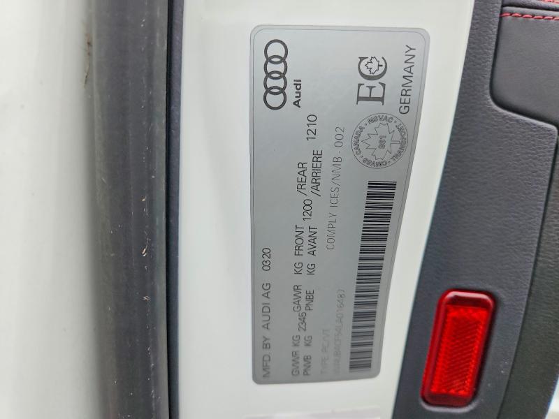 Продаж на аукціоні авто 2020 Audi S5, vin: WAUB4CF54LA016487, номер лоту: 69777246