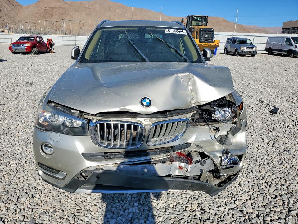2015 Bmw X3 მანქანა იყიდება აუქციონზე, vin: 5UXWZ7C51F0M83490, აუქციონის ნომერი: 67750096