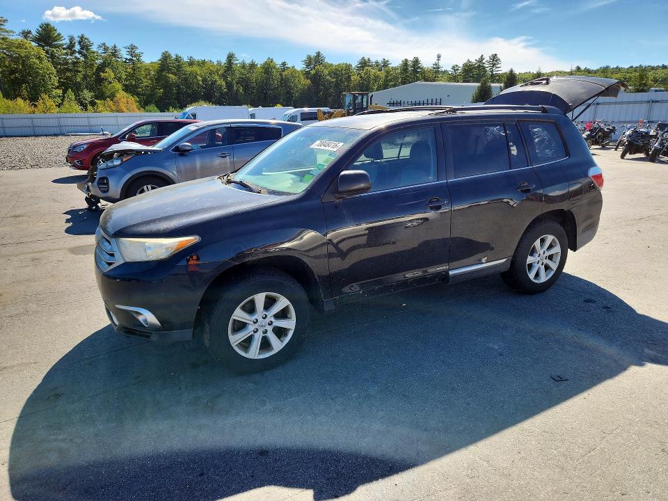Aukcja sprzedaży 2013 Toyota Highlander, vin: 5TDBK3EHXDS207064, numer aukcji: 70048416