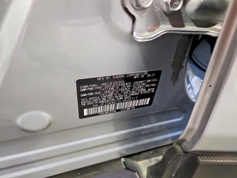 Aukcja sprzedaży 2020 Subaru Forester, vin: JF2SKAGC6LH604717, numer aukcji: 66854856
