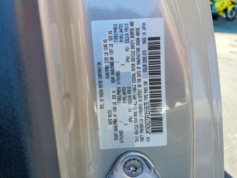 Продажа на аукционе авто 2023 Mazda Mx-5 Miata, vin: JM1NDAD70P0558576, номер лота: 69983146