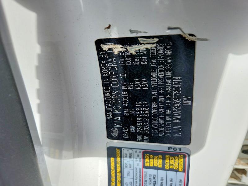 Aukcja sprzedaży 2015 Kia Soul, vin: KNDJP3A59F7804714, numer aukcji: 69815326