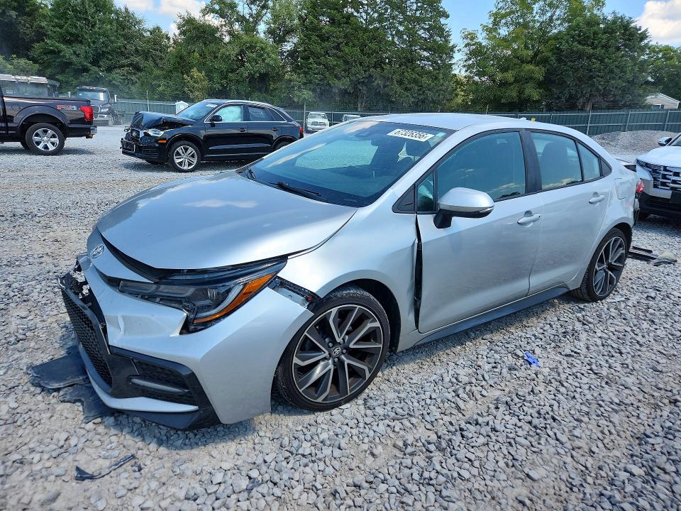 67326356 :رقم المزاد ، 5YFS4MCE0MP093433 vin ، 2021 Toyota Corolla مزاد بيع