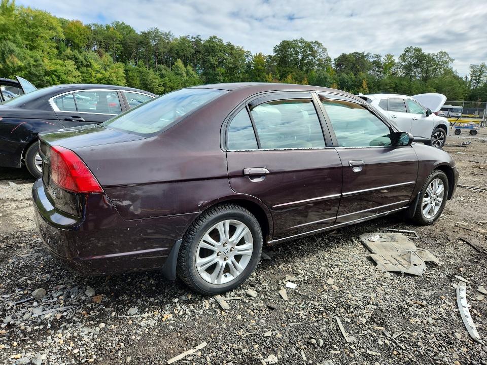 Продаж на аукціоні авто 2001 Honda Civic, vin: 2HGES165X1H511271, номер лоту: 70833386