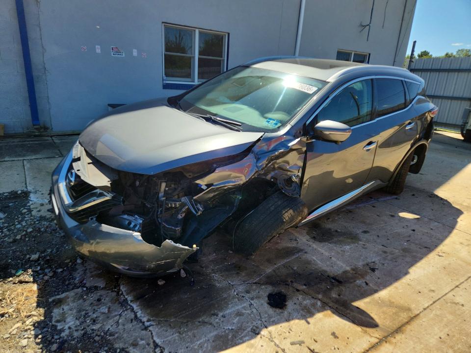 2015 Nissan Murano მანქანა იყიდება აუქციონზე, vin: 5N1AZ2MH4FN273259, აუქციონის ნომერი: 68876036
