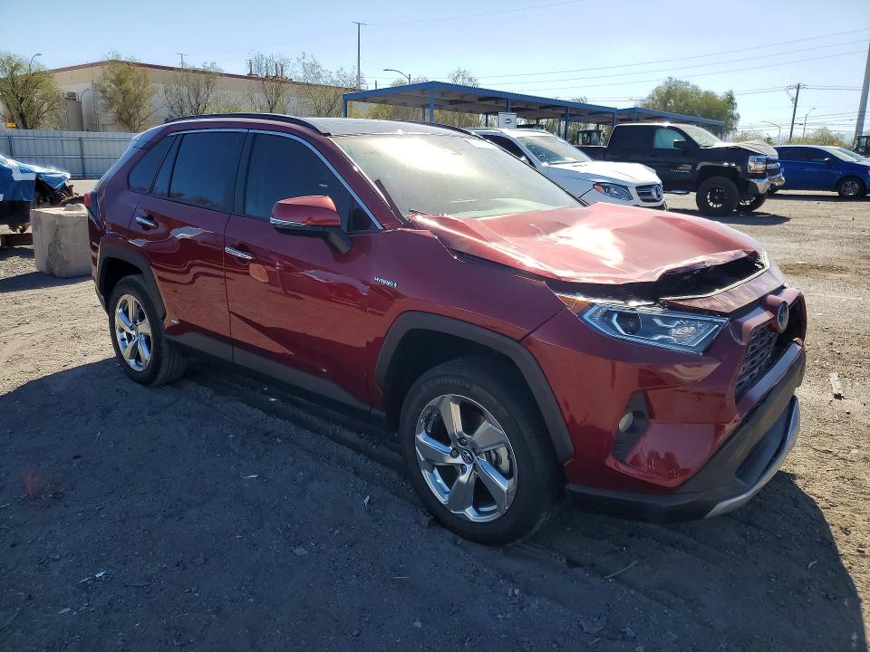 68112536 :رقم المزاد ، 4T3D6RFV5MU027350 vin ، 2021 Toyota Rav4 مزاد بيع