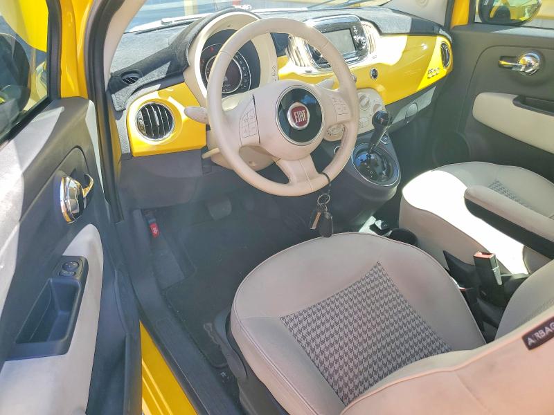 69842566 :رقم المزاد ، 3C3CFFKR2HT535652 vin ، 2017 Fiat 500 مزاد بيع