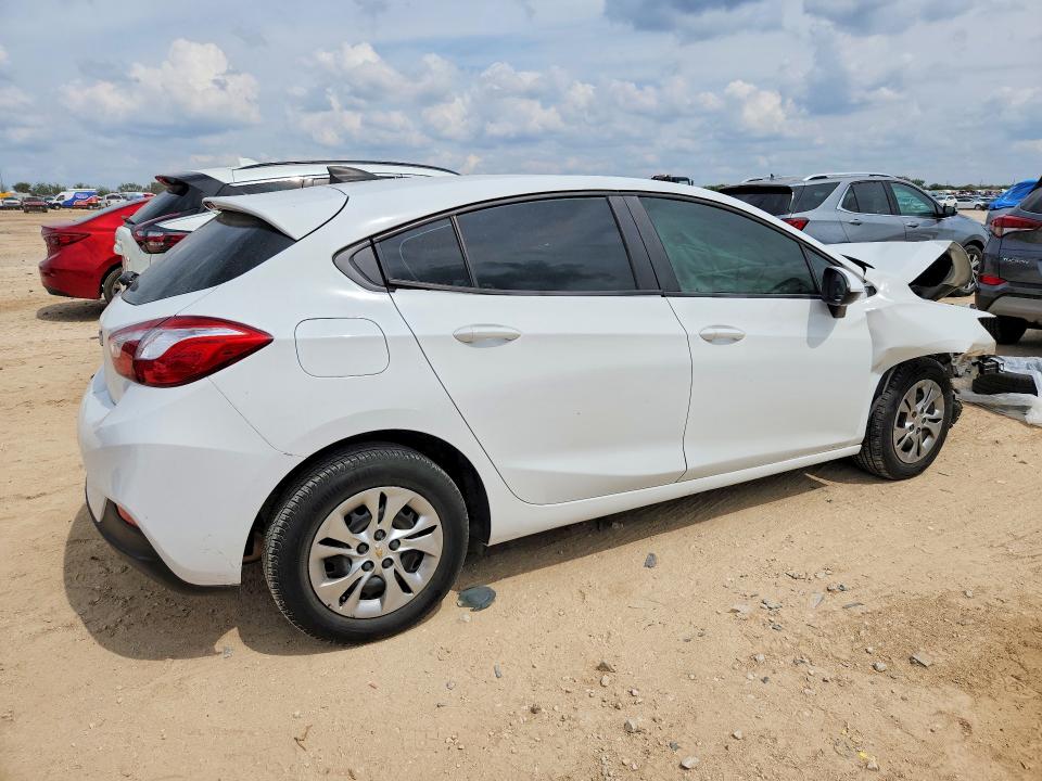 70227716 :رقم المزاد ، 3G1BC6SM4KS603007 vin ، 2019 Chevrolet Cruze مزاد بيع