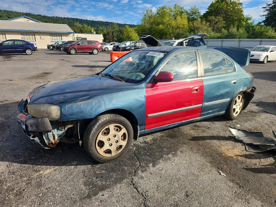 Aukcja sprzedaży 2003 Hyundai Elantra, vin: KMHDN45D73U555168, numer aukcji: 69999786