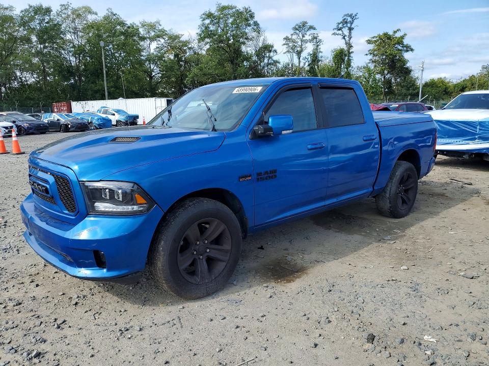 Auction sale of the 2018 Ram 1500, vin: 1C6RR7MT6JS220492, lot number: 68990906