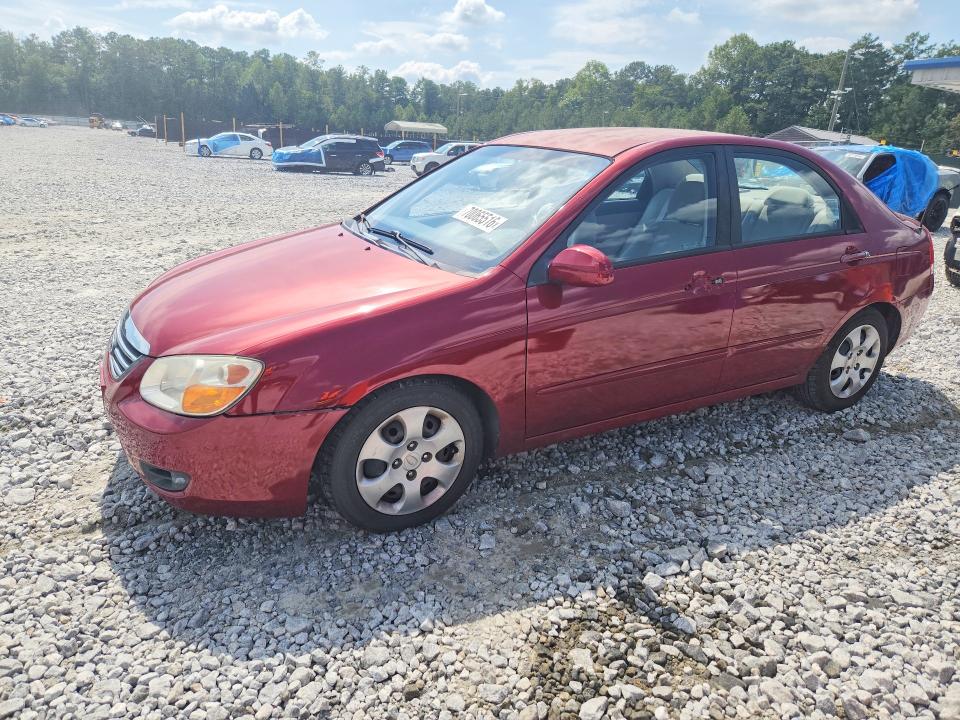 70065516 :رقم المزاد ، KNAFE122185579799 vin ، 2008 Kia Spectra مزاد بيع