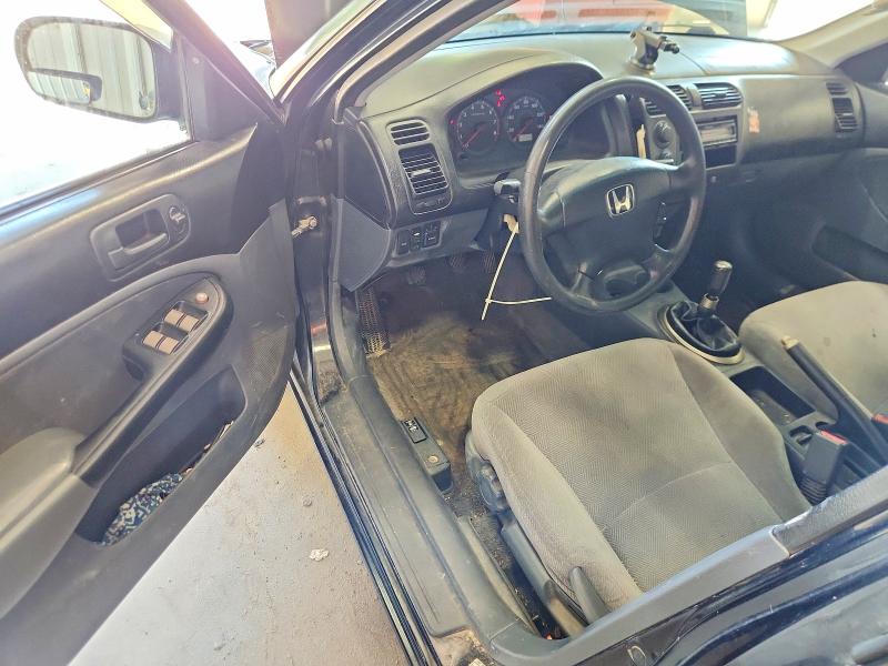 2001 Honda Civic მანქანა იყიდება აუქციონზე, vin: 2HGES25771H609179, აუქციონის ნომერი: 68077156