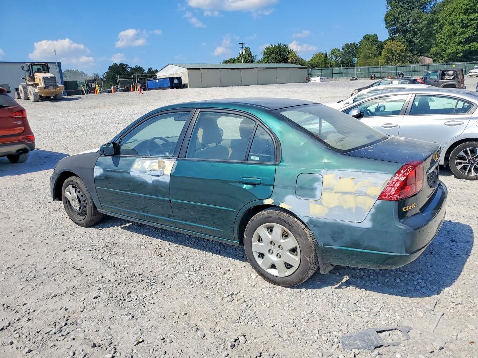 2002 Honda Civic მანქანა იყიდება აუქციონზე, vin: 2HGES26752H511171, აუქციონის ნომერი: 67622666