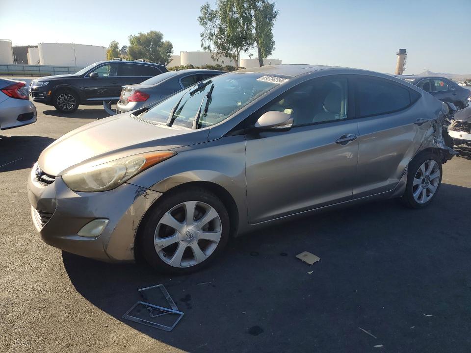 69734266 :رقم المزاد ، 5NPDH4AE5CH096548 vin ، 2012 Hyundai Elantra مزاد بيع