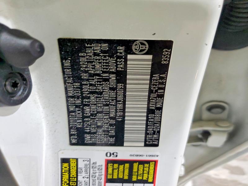 Продаж на аукціоні авто 2018 Toyota Camry, vin: 4T1B11HK4JU600799, номер лоту: 66851576