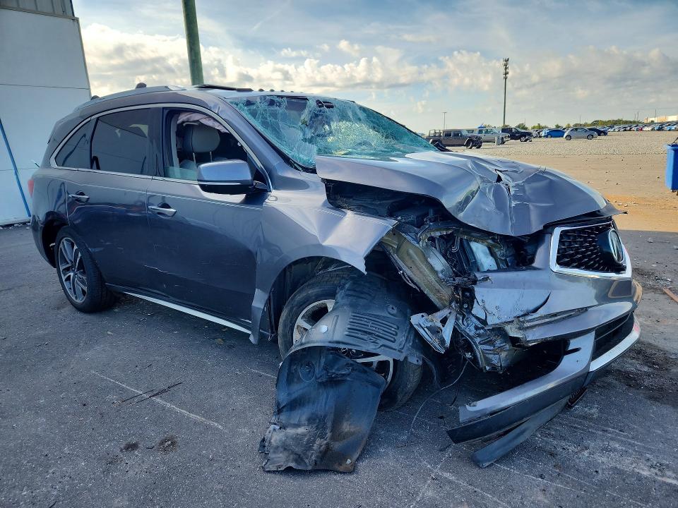 70787066 :رقم المزاد ، 5FRYD4H87HB032349 vin ، 2017 Acura Mdx مزاد بيع