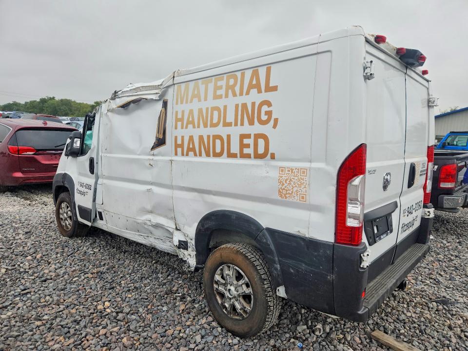 69192336 :رقم المزاد ، 3C6LRVAGXRE112053 vin ، 2024 Ram Promaster 1500 مزاد بيع