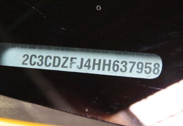 Aukcja sprzedaży 2017 Dodge Challenger, vin: 2C3CDZFJ4HH637958, numer aukcji: 68898416