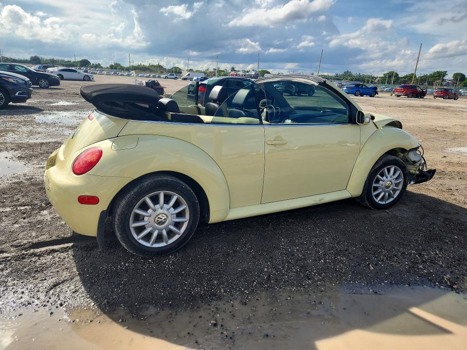 2005 Volkswagen New Beetle მანქანა იყიდება აუქციონზე, vin: 3VWCM31Y15M369877, აუქციონის ნომერი: 67662816