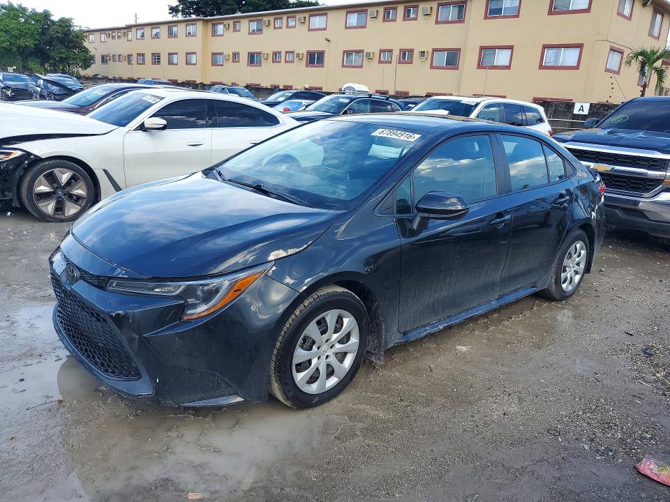 Продажа на аукционе авто 2021 Toyota Corolla, vin: 5YFEPMAE6MP196136, номер лота: 67894916