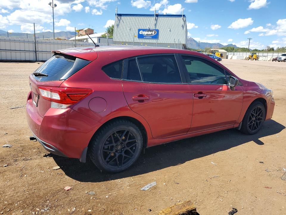 66560816 :رقم المزاد ، 4S3GTAA67J1749453 vin ، 2018 Subaru Impreza مزاد بيع