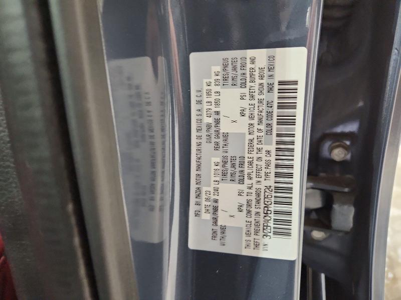 Продаж на аукціоні авто 2023 Mazda 3, vin: 3MZBPACM5PM376724, номер лоту: 70956486