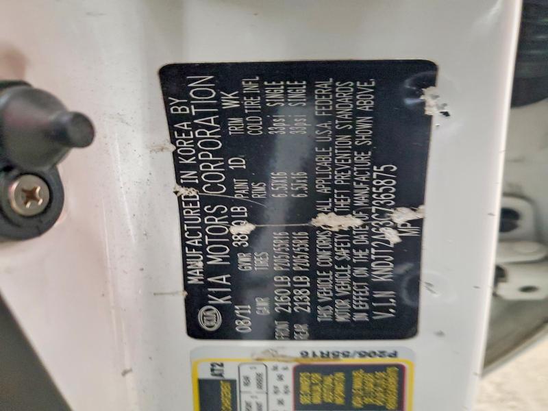 Aukcja sprzedaży 2012 Kia Soul, vin: KNDJT2A63C7365875, numer aukcji: 70060526