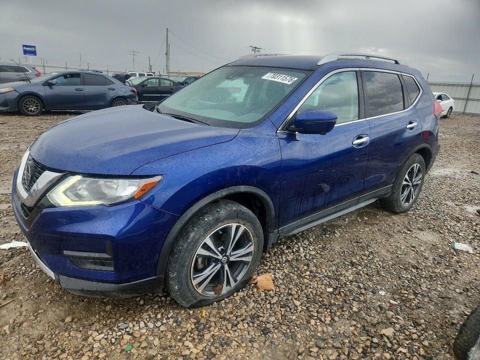 2019 Nissan Rogue მანქანა იყიდება აუქციონზე, vin: JN8AT2MV0KW399686, აუქციონის ნომერი: 70311576