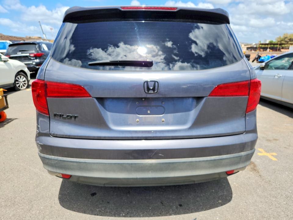 2017 Honda Pilot მანქანა იყიდება აუქციონზე, vin: 5FNYF5H36HB009876, აუქციონის ნომერი: 69972026