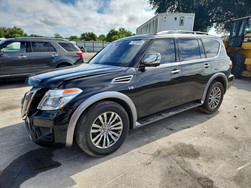 70258056 :رقم المزاد ، JN8AY2NF3J9332408 vin ، 2018 Nissan Armada مزاد بيع