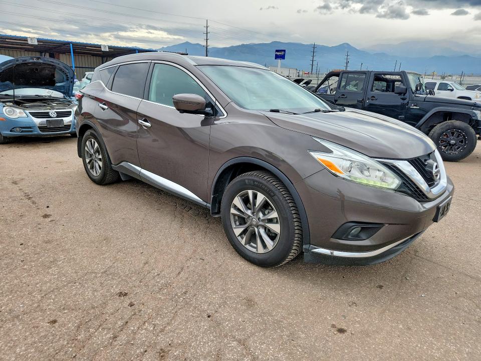 Продажа на аукционе авто 2016 Nissan Murano, vin: 5N1AZ2MH3GN111933, номер лота: 67672726