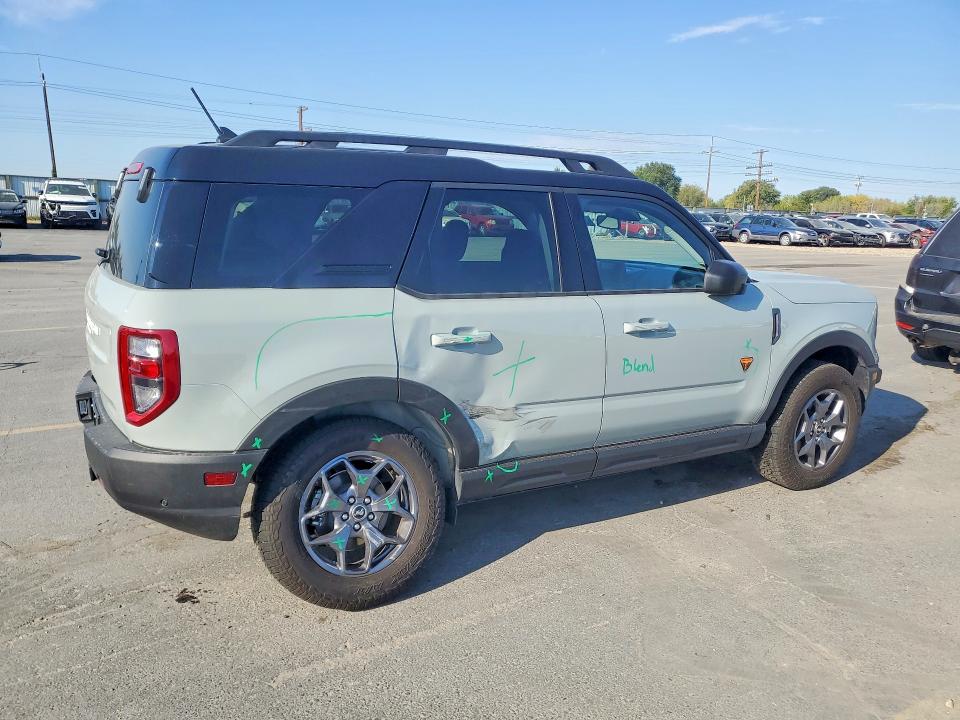 69153876 :رقم المزاد ، 3FMCR9D91PRD98809 vin ، 2023 Ford Bronco Sport مزاد بيع
