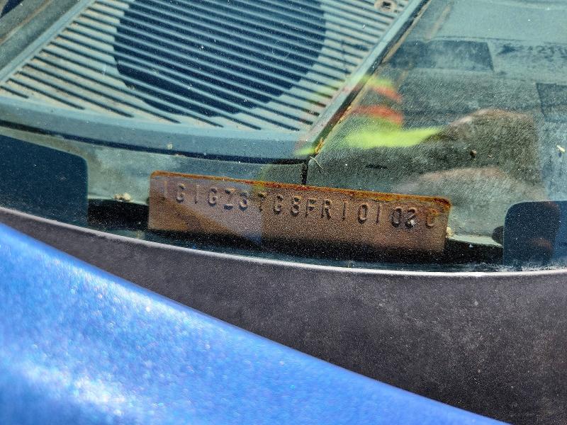69896546 :رقم المزاد ، 1G1GZ37G8FR101020 vin ، 1985 Chevrolet Monte Carlo مزاد بيع