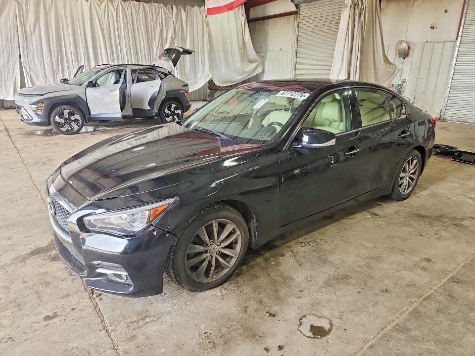 2015 Infiniti Q50 მანქანა იყიდება აუქციონზე, vin: JN1BV7AR5FM399671, აუქციონის ნომერი: 67712776