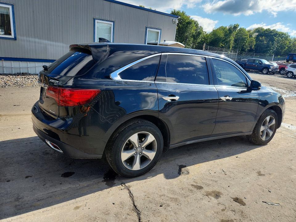 2016 Acura Mdx მანქანა იყიდება აუქციონზე, vin: 5FRYD4H21GB057614, აუქციონის ნომერი: 69506036