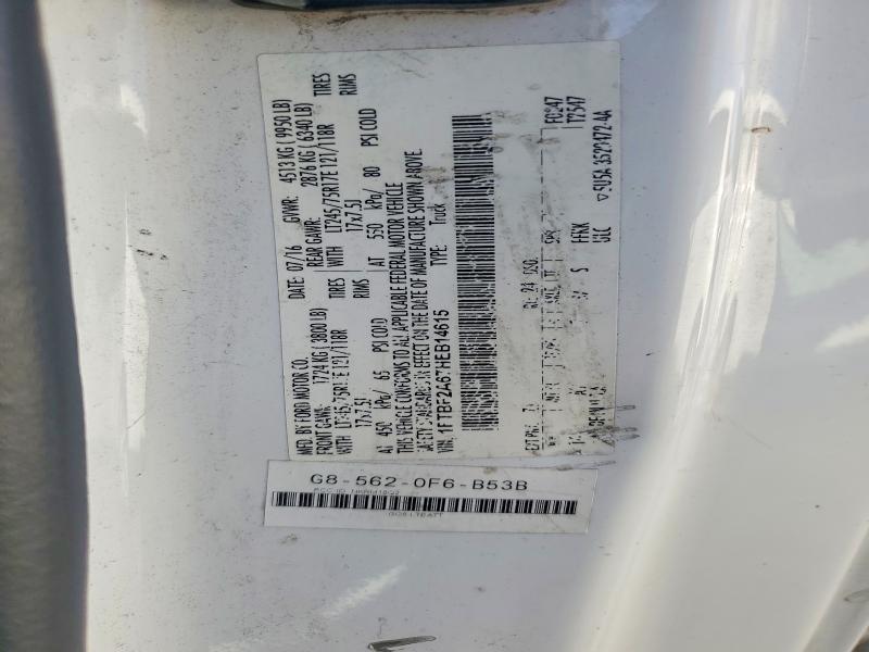 67120996 :رقم المزاد ، 1FTBF2A67HEB14615 vin ، 2017 Ford F250 مزاد بيع