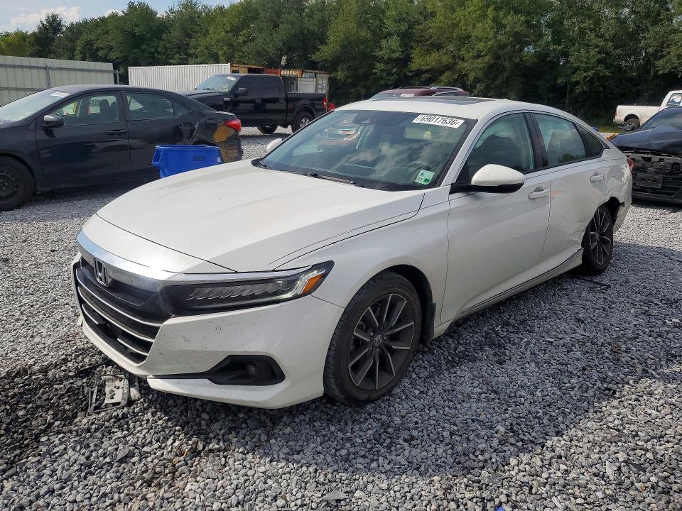 69017636 :رقم المزاد ، 1HGCV1F56MA079540 vin ، 2021 Honda Accord 4d Lx مزاد بيع