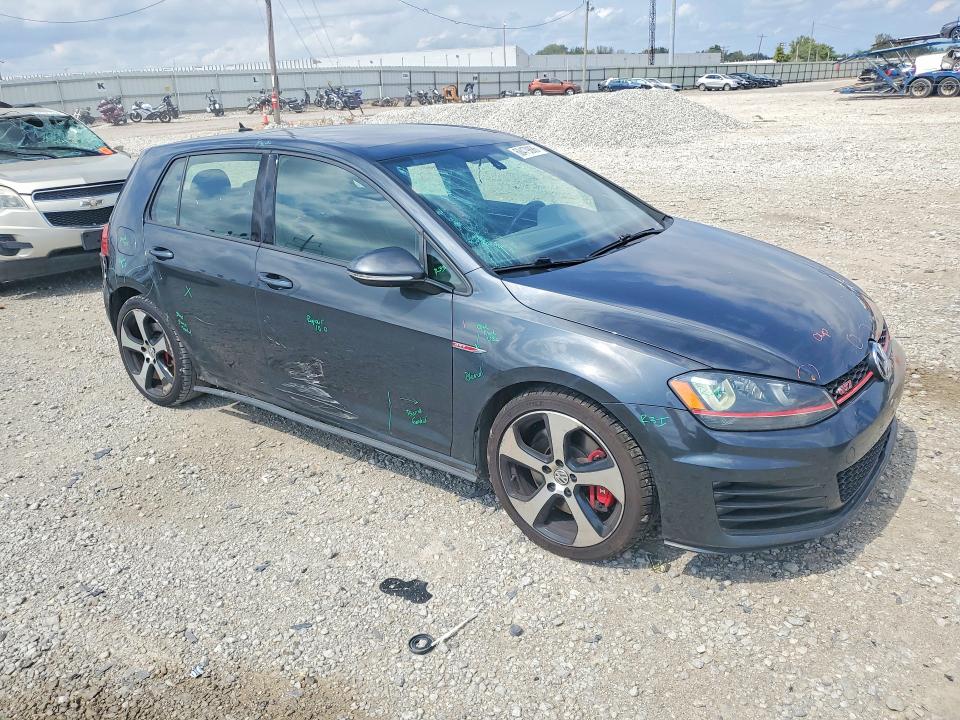 2017 Volkswagen Gti მანქანა იყიდება აუქციონზე, vin: 3VW447AU0HM053626, აუქციონის ნომერი: 68479886