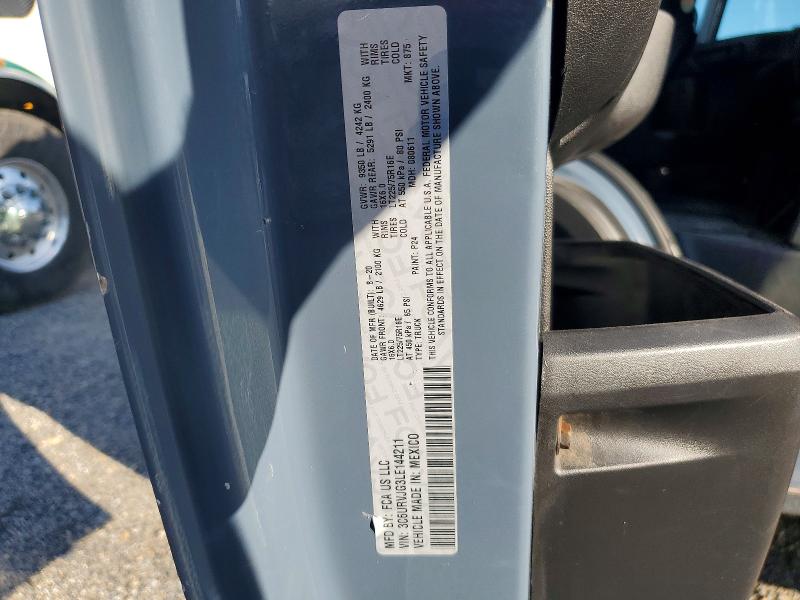 Продажа на аукционе авто 2020 Ram Promaster 3500, vin: 3C6URVJG3LE144211, номер лота: 67027106
